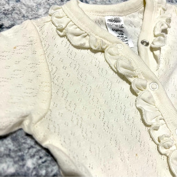 Organic pointelle romper - Picture 5 of 5